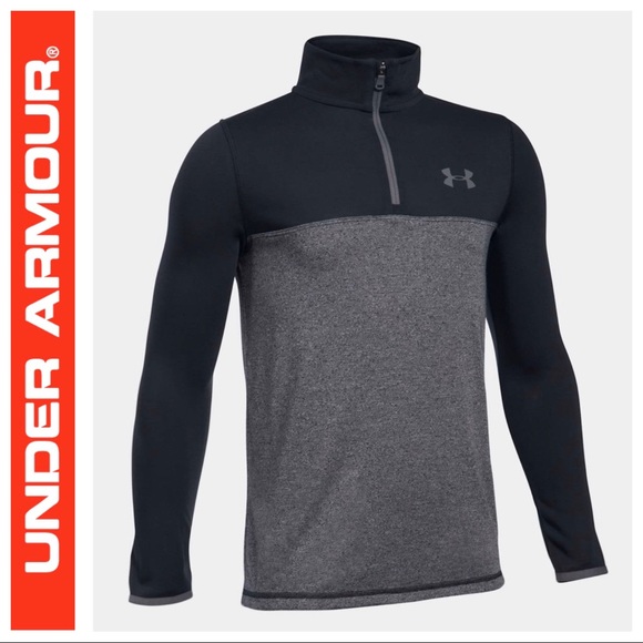 Under Armour Threadborne 1/4 zip pullover shirt - Picture 1 of 8